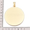 Rack Plating Alloy Big Pendants FIND-N005-42G-3