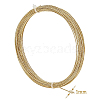 Textured Round Brass Wire for Jewelry Making CWIR-BC0002-11G-5