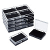 Rectangle Plastic Badge Storage Box CON-WH0001-23-7