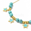 Ion Plating(IP) 304 Stainless Steel Star Pendant Necklaces NJEW-C032-03G-2