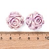 Synthetic Coral Dyed Carved Beads SHEL-D001-01C-3