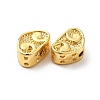 Rack Plating Brass Beads KK-P095-67G-3