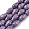 Opaque Solid Color Beads Strands EGLA-N013-P10mm-D09-1