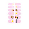 Avocados & Strawberries & Flowers Full Cover Nail Art Stickers MRMJ-T109-WSZ563-1