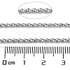 Tarnish Resistant 304 Stainless Steel Rolo Chains CHS-C010-05P-2