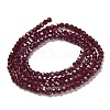 Electroplate Opaque Glass Beads Strands EGLA-A035-P3mm-A02-2