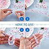 150 Pieces Random Rose Acrylic Beads Bear Pastel Spacer Beads Butterfly Loose Beads for Jewelry Keychain Phone Lanyard Making JX543C-4
