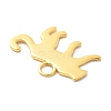 Animal 925 Sterling Silver Pendants LS-STER-Z012-03G-08-2
