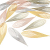 16Pcs 4 Colors Brass Filigree Pendants KKC-TA0001-08A-2