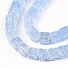 Crackle Glass Beads X-GLAA-S192-005E-3