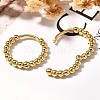 Rack Plating Round Brass Hoop Earrings for Women EJEW-C125-12G-3