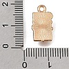 Alloy with White Enamel Pendants AL-CBA9E11-04KCG-01-3