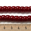 Opaque Glass Beads Strands X-GLAA-NH0002-B07-3