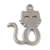 Non-Tarnish 304 Stainless Steel Charms STAS-H134-01P-2