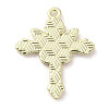 Light Gold Plated Alloy Enamel Pendants ENAM-L041-04C-2