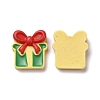 Christmas Theme Opaque Resin Cabochons RESI-G029-A05-2