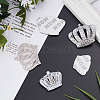 SUPERFINDINGS 3Pcs 3 Styles Adhesive Sticker Decoration DIY-FH0002-50-3