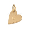 304 Stainless Steel Charms STAS-L291-01G-G-2