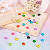  44Pcs 11 Colors Spray Painted Alloy Beads FIND-TA0003-02-5