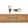 Iron Keychain Clasp Findings IFIN-TAC0002-11AB-14