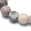 Natural Zebra Jasper Bead Stretch Bracelets BJEW-K212-B-035-3