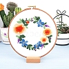 Flower Pattern Embroidery Kits PW-WG2E0C1-02-1