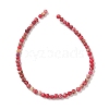 Dyed Natural Regalite/Imperial Jasper/Sea Sediment Jasper Beads Strands G-B124-C05-09-4