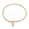 304 Stainless Steel Charm Bracelets STAS-I154-03G-1