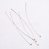 925 Sterling Silver Flat Head Pins STER-K017-45mm-S-2