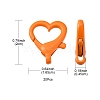 20Pcs Spray Painted Alloy Lobster Claw Clasps FIND-YW0001-73-4