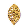 Textured 304 Stainless Steel Pendants STAS-OY016-49G-1