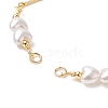 Brass Chain Bracelet Making AJEW-JB01150-11-2
