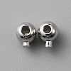 Brass Crimp Beads LS-KK-WH0031-33P-2