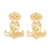 Alloy Open Back Bezel Big Pendants PALLOY-CJC0004-14G-1