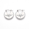 Brass Clip-on Earring for Women KK-T074-59P-1