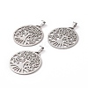 201 Stainless Steel Pendants STAS-T046-JN269-1-3