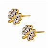 304 Stainless Steel Stud Earrings STAS-OY003-59G-1