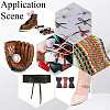 3Pcs 3 Colors Flat PU Leather Cord OCOR-CL0001-15A-5