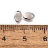 304 Stainless Steel Stamping Blank Tag Charms STAS-F311-03P-3