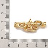 Brass Micro Pave Cubic Zirconia Fold Over Clasps KK-U037-28G-02-3