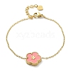 304 Stainless Steel Cable Chain Charm Bracelets for Women BJEW-U024-04G-05-4