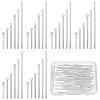 SUNNYCLUE 60Pcs 6 Style Stainless Steel Pendants STAS-SC0003-95-1