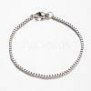 Tarnish Resistant 304 Stainless Steel Venetian Chains Bracelets BJEW-JB01965-1