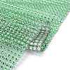 24 Rows Plastic Diamond Mesh Wrap Roll DIY-L049-05W-3