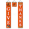 Polyester Hanging Sign for Home Office Front Door Porch Decorations HJEW-WH0023-010-1