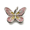 Brass Enamel Charms KK-Z093-07P-02-1