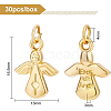 BENECREAT 30Pcs Alloy Pendants FIND-BC0002-12-2