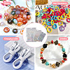 60Pcs 3 Styles Laser Plastic Resealable Bags ABAG-TA0001-56C-9