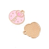 Valentine's Day Alloy Enamel Pendants FIND-M058-01KCG-2