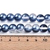 Baking Paint Transparent Glass Beads X1-DGLA-N011-10mm-08-4